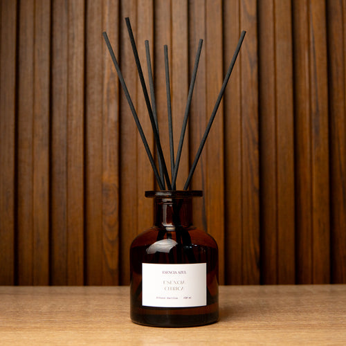 Difusor Varillas Ámbar Esencia Cítrica 150 ml - ESENCIA AZUL