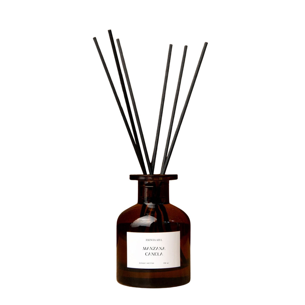 Difusor de Varillas 150ml Manzana Canela 150ml - ESENCIA AZUL