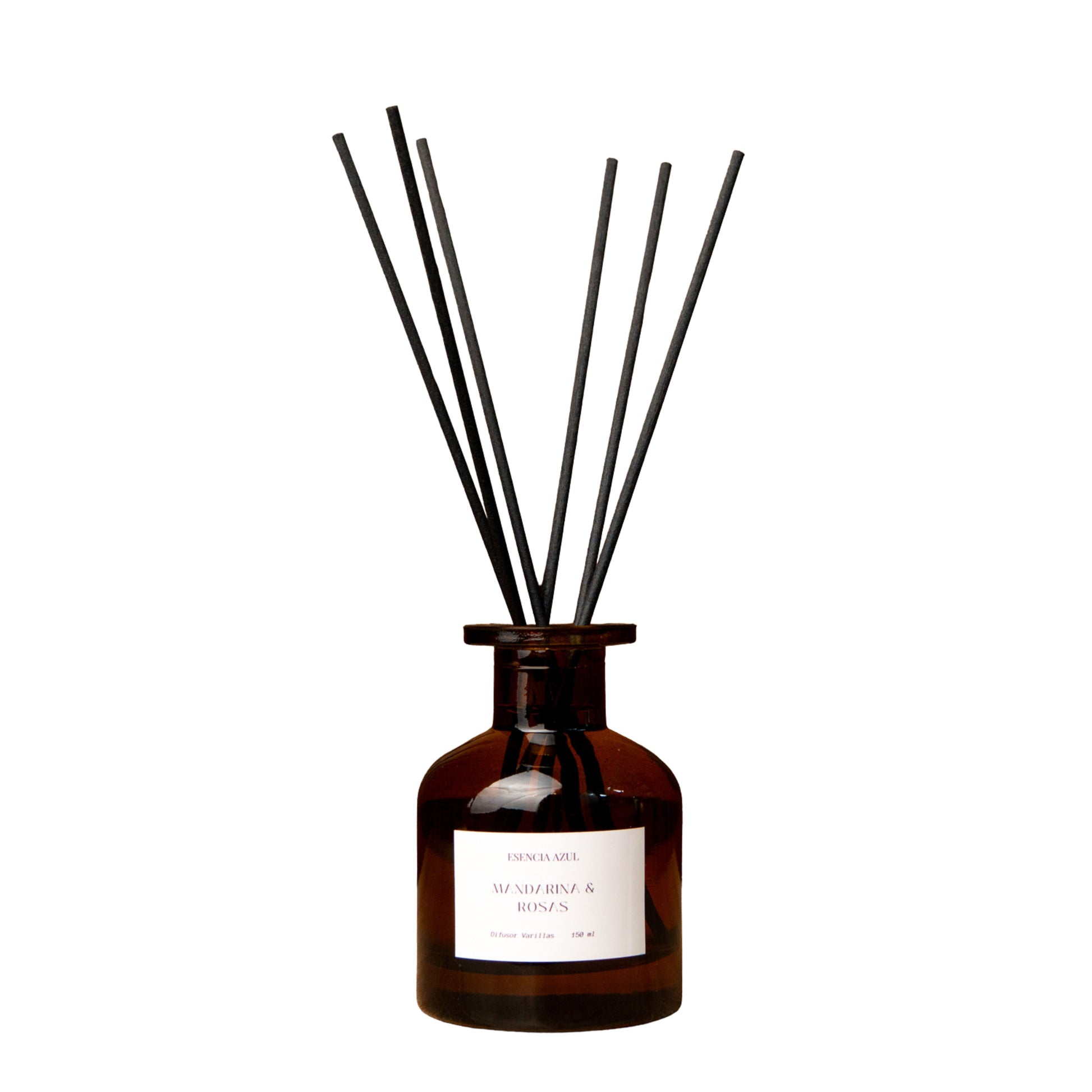 Difusor Varillas Ámbar Mandarina & Rosas 150 ml - ESENCIA AZUL