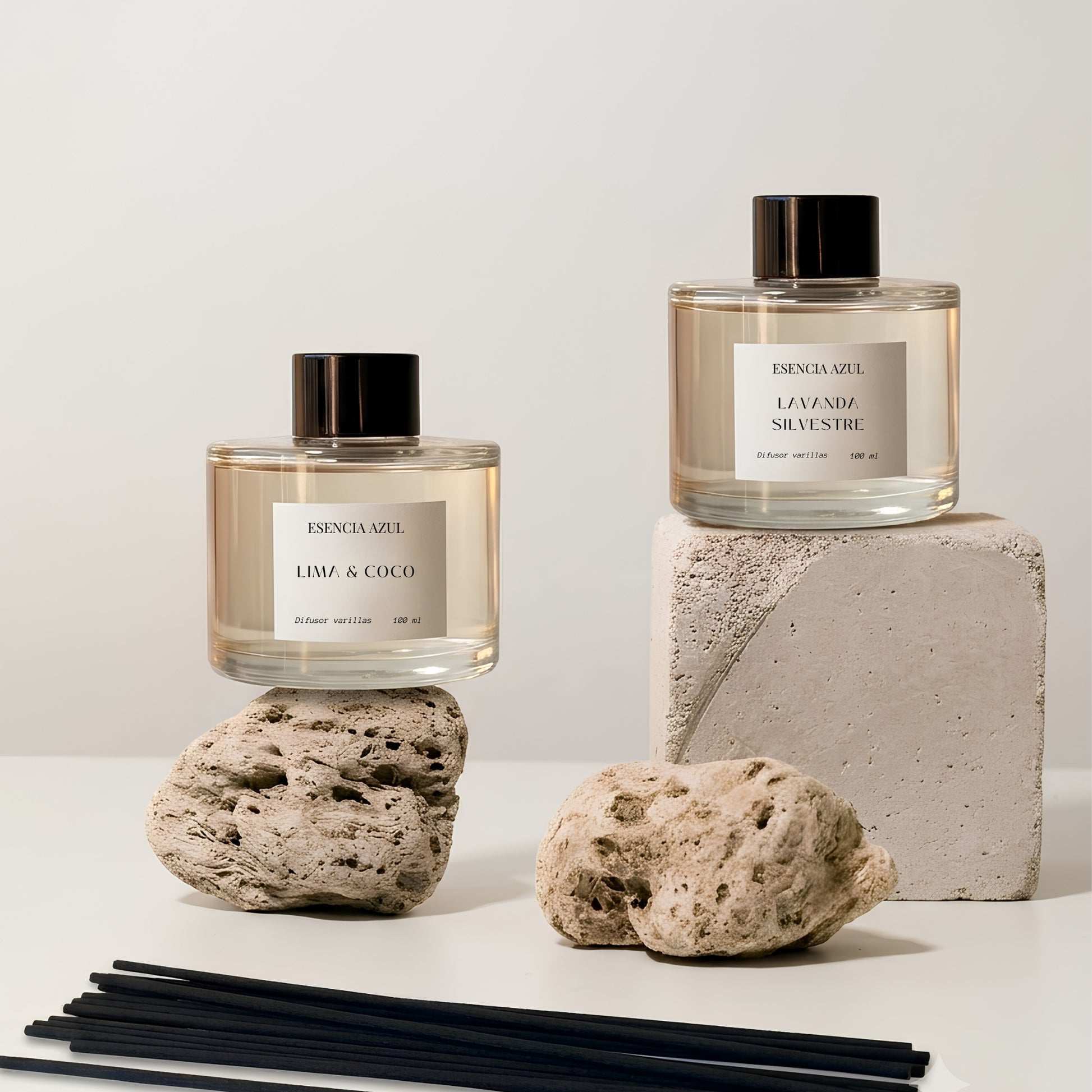 Set Difusores de Varilla 100 ml  – Lima Coco + Lavanda Silvestre